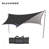 Blackdeer - Cloud Shade Vinyl-coated Silver Canopy **لون اسود/ازرق **