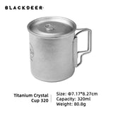 Titanium Crystal cup 320ML