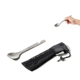 Titanium Fork and Spoon