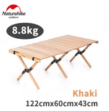 outdoor folding egg roll table - Wood