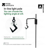 Iron Camping Light Stand **Only Stand - فقط ستاند**