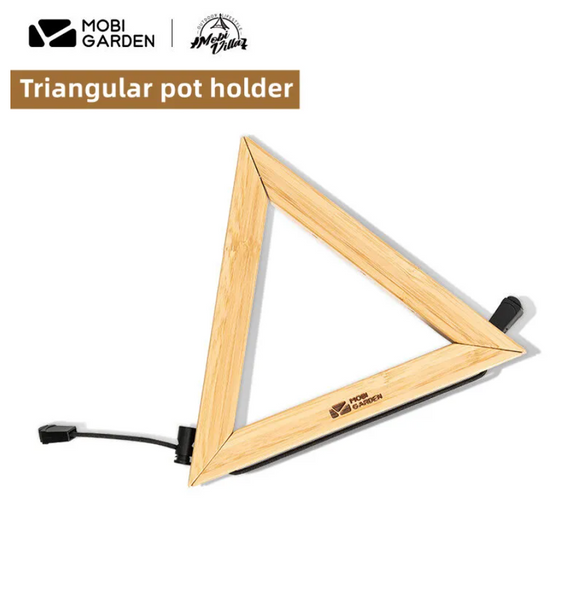 Triangular pot holder