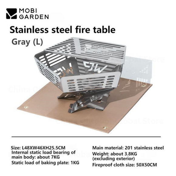 Burning Fire Table