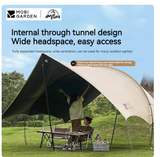 Guanting D250-CityCamping thick black glue arch tunnel canopy