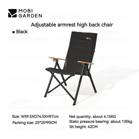 Portable Aluminum Alloy Recliner Chair