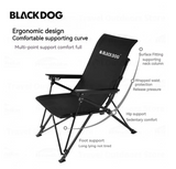 BLACKDOG High Back Folding Relax Fishing Chair