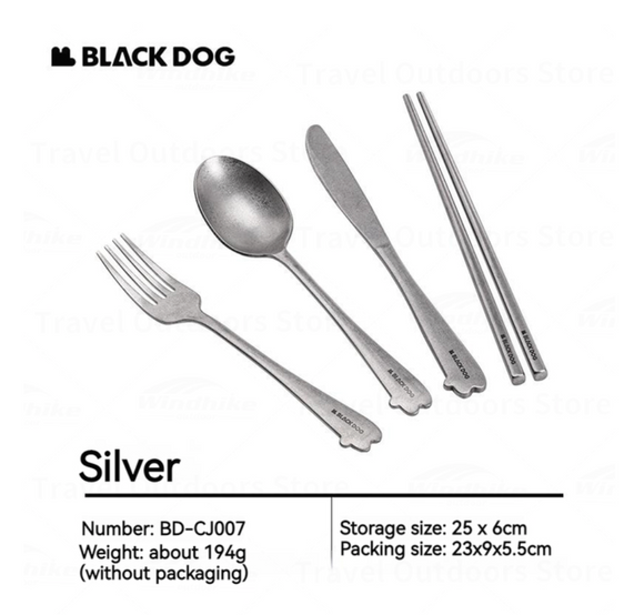 BLACKDOG Stainless Steel Tableware Set
