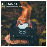 Firemaple - Lotus Titanium Solid Alcohol Stove