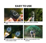 Flextail - TINY REPEL - 3-in-1 Mosquito Repellent with Camping Lantern + **10 Pcs FREE Filter**