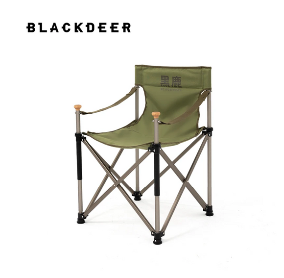 Blackdeer - Aluminum Alloy Folding Director's Chair Olive Gray