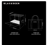 Blackdeer - A4 Folding Wood Stove