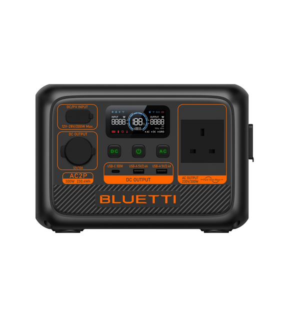 BLUETTI - AC2P Portable Power Station | 300W 230Wh