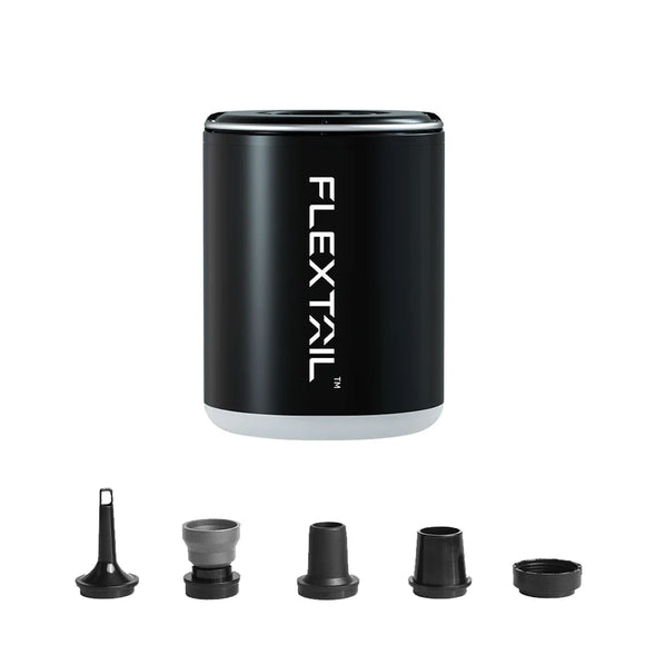 Flextail - TINY PUMP / X - 3-in-1 Rechargeable (Black-اللون الأسود)