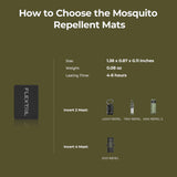 Flextail - Mosquito Repellent Mat for TINY REPEL & MAX REPEL S & LIGHT REPEL **10pcs Pack* فقط فلتر
