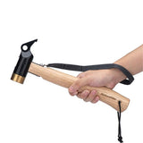Camping Hammer Withe Solid Wood Handle