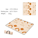 Printed picnic mat