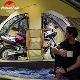 motorcycle two-person tent **رمادي - Grey**
