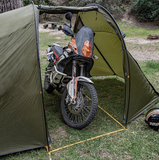 motorcycle two-person tent **رمادي - Grey**