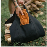 Firewood canvas multi-purpose storage bag