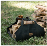 Firewood canvas multi-purpose storage bag