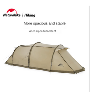 UPF50+ Aries α tunnel tent for 4-6 man (without tarp pole)