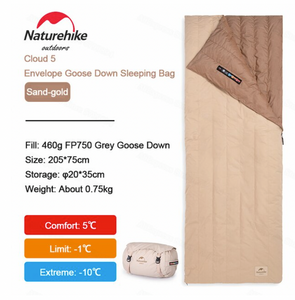 Cloud 5 down sleeping bag
