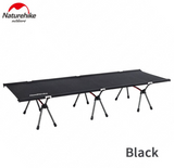 XJC06 - outdoor folding camp bed - ***Black***
