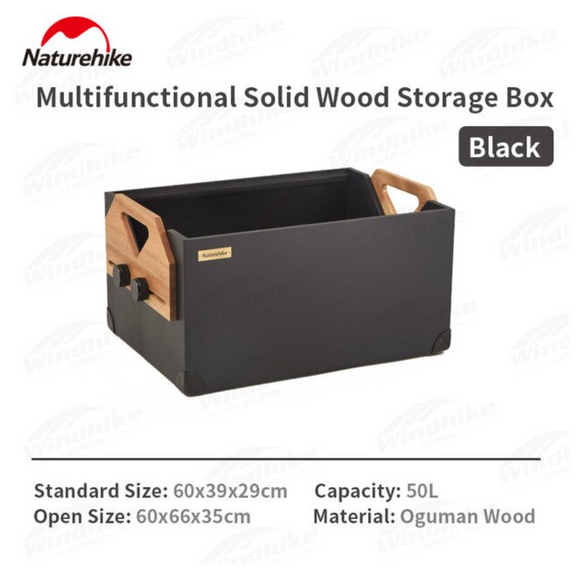 multifunctional solid wood storage box