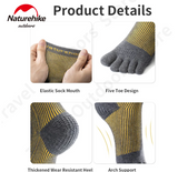 wool five finger socks