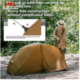canyon single off the ground One touch open tent