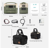 NatureHike/Ecoflow Portable Outdible Power + مع حقيبة