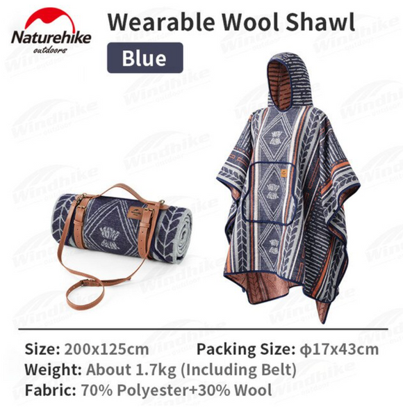 Wearable Wool Shawl