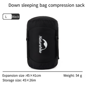 حقيبة ضغط حقيبة النوم أسفل