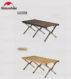 Aluminum alloy hanging egg roll table **Wood Grain Color**
