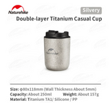 Astral Double Layer Titanium Cup
