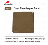Glass fiber fireproof mat
