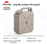 Outdoor PE water bucket