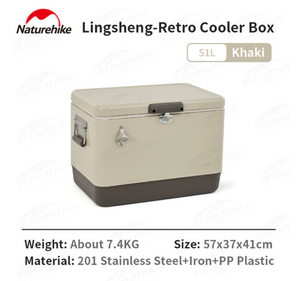 Retro cooler box