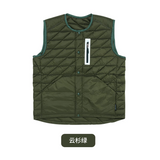 diamond quilted down vest