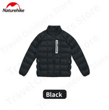 stand collar quilted down jacket