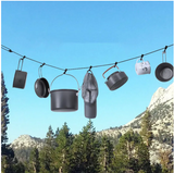 4.3M Camping Awning Hanging Rope Adjustable Clothesline Outdoor Travel