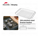 Stainless steel drain basket