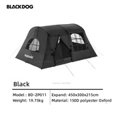 BLACKDOG one bedrooms & One Living Room inflatable tent