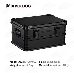 BLACKDOG Aluminum alloy storage box 44L