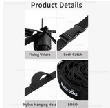 BLACKDOG Adjustable Canopy Lanyard "black 4.9m "