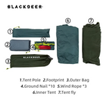 Warbler 1-Person Lightweight Tent Army Green