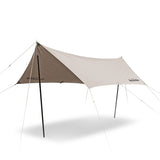 HEXAGONAL LARGE COTTON CANOPY (With CANOPY POLE) - STRECH Cotton