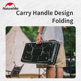 Foldable double burner