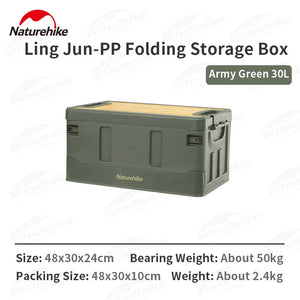 PP folding storage box
