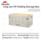 PP folding storage box